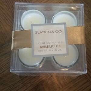 Neiman Marcus Slatkin & Co votive candle set